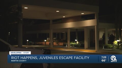 8 juveniles in custody after escaping amid 'riot' at SandyPines treatment facility