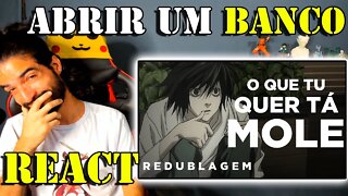 REACT - Death Note da Bagaceira (Paródia Redublagem) Pabollo