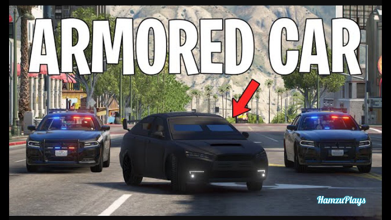 I Become A Gateway Driver In An Armored Car On GTA 5