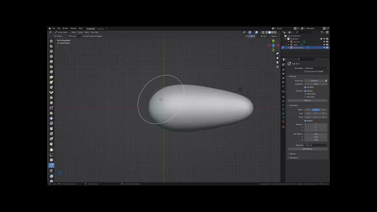 Blender 3 wi tongue grinder video1