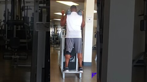 Calf Raises @ Life Fitness