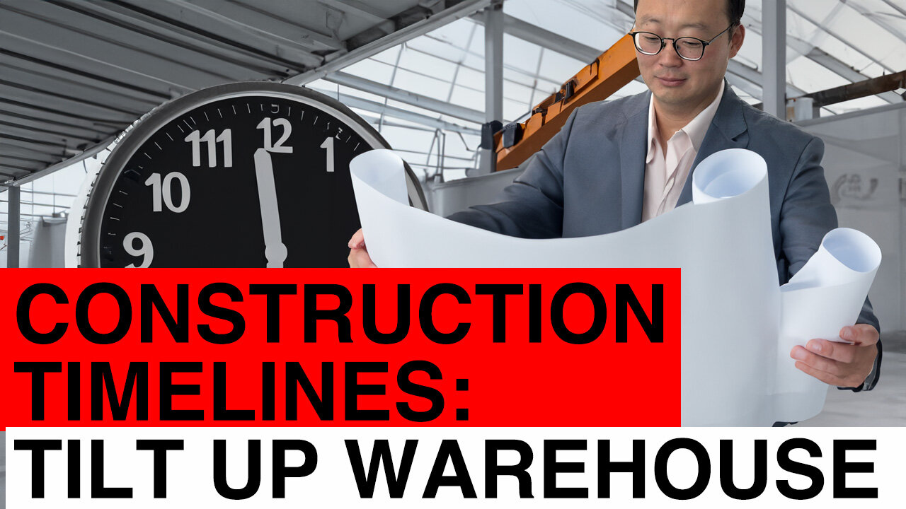 How long does it take to build a 200k sqft warehouse?