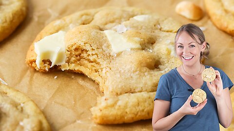 White Chocolate Macadamia Nut Cookies