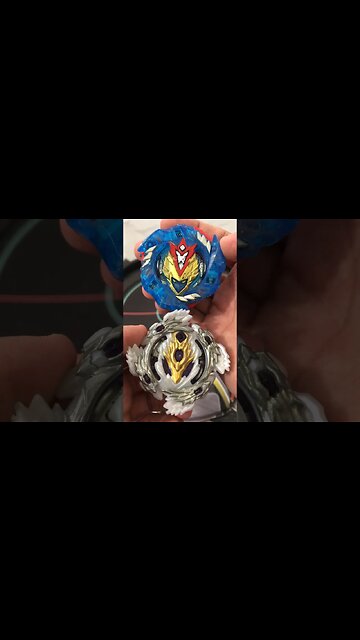 VALKYRIE VS LONGINUS (batalha de beyblade) #beybladeburst #beyblade #batalhadebeyblade