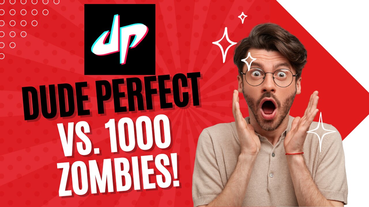 DudePerfect Takes On 1000 Zombies In Airsoft Battle!