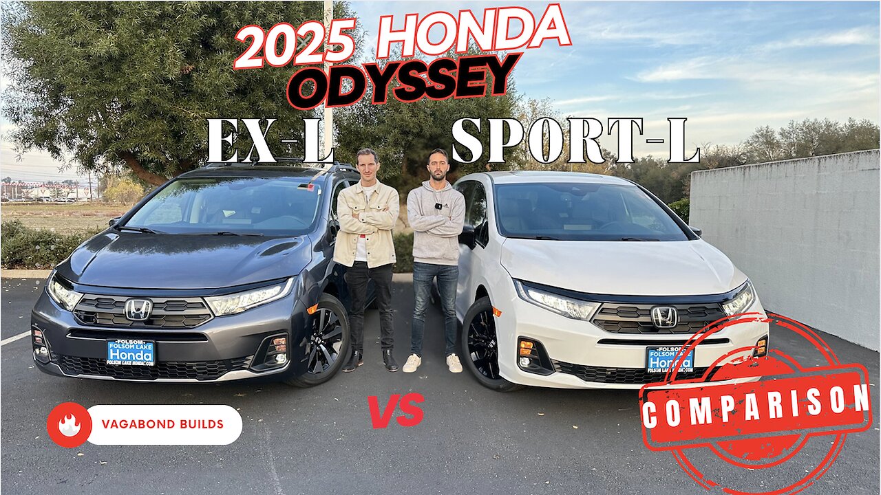 EX-L vs Sport-L in 2025 Honda Odyssey. What are the differences?