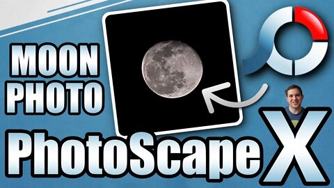 Editing Moon Photography In PhotoScape X