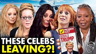 Woke Celebrities FLEE America After Trump LANDSLIDE: 'I Cannot Take Four More Years of TRUMP - BYE!'