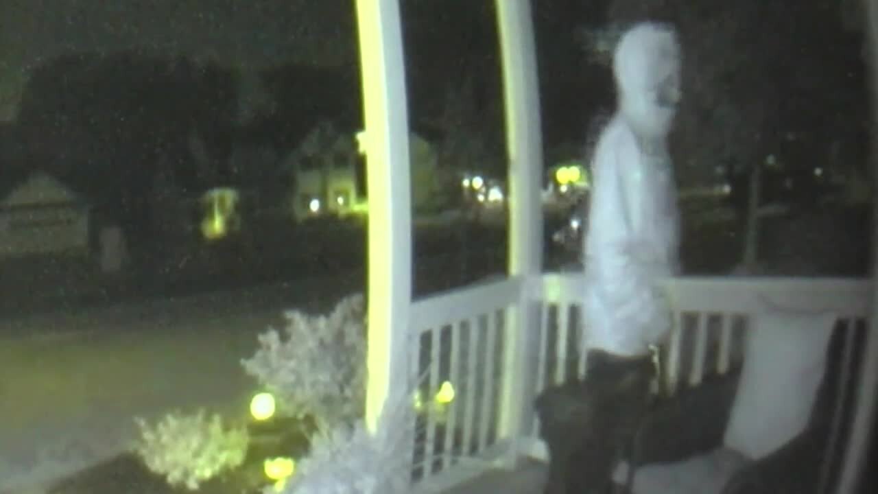 Eden police release video of person throwing object through window of another home on Hillbrook Drive