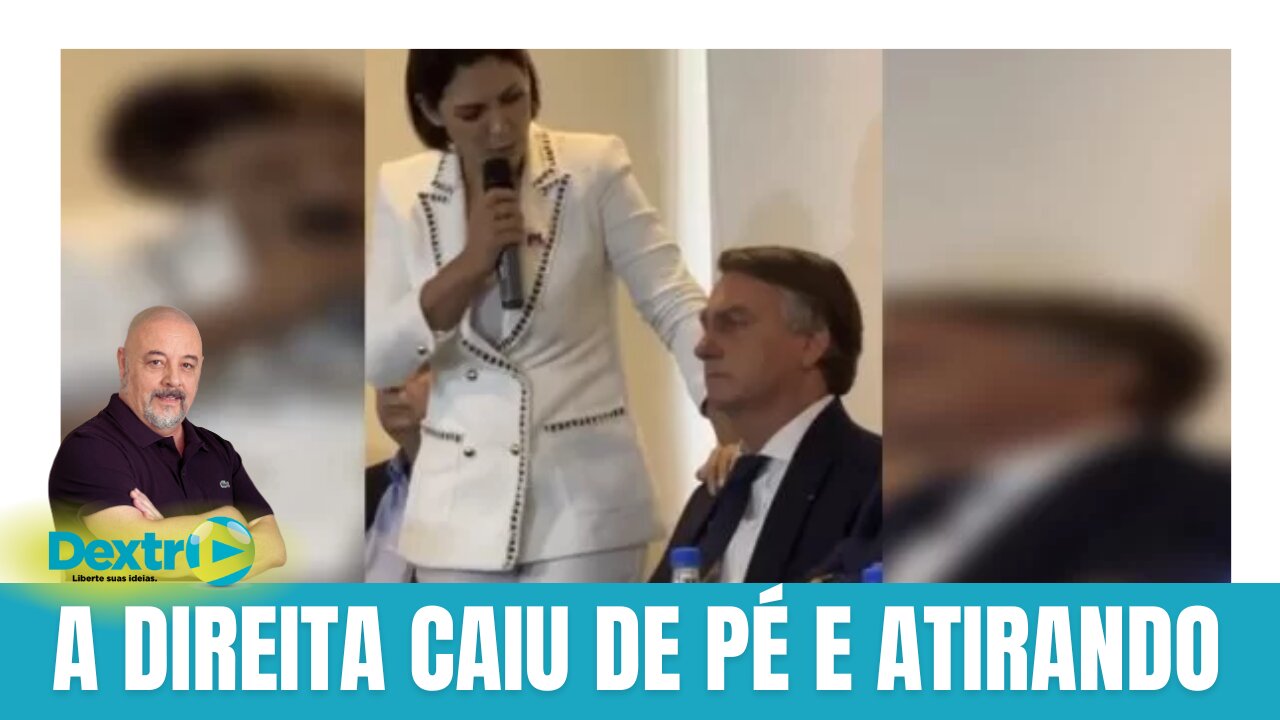 A DIREITA CAIU DE PÉ E ATIRANDO