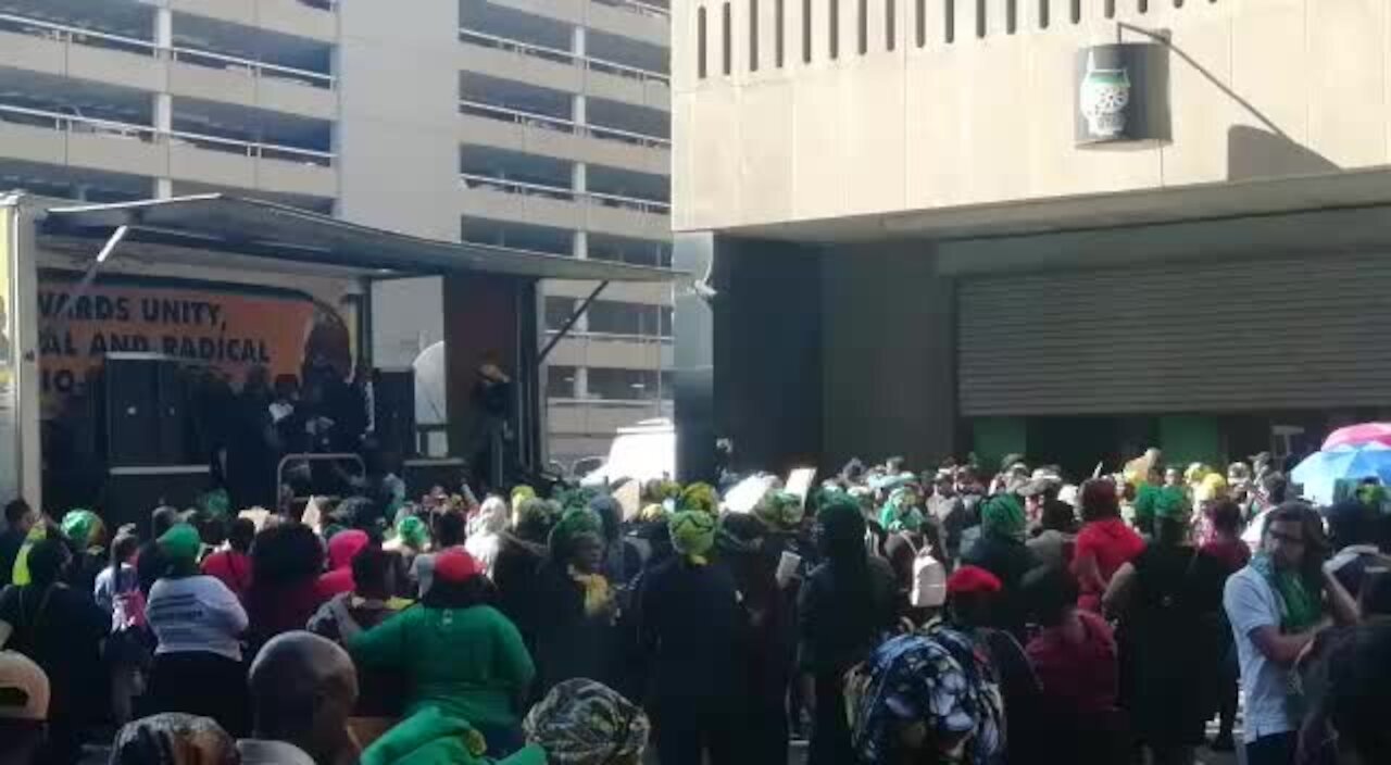 ANCWL holds separate march to protest gender-based violence (hG2)