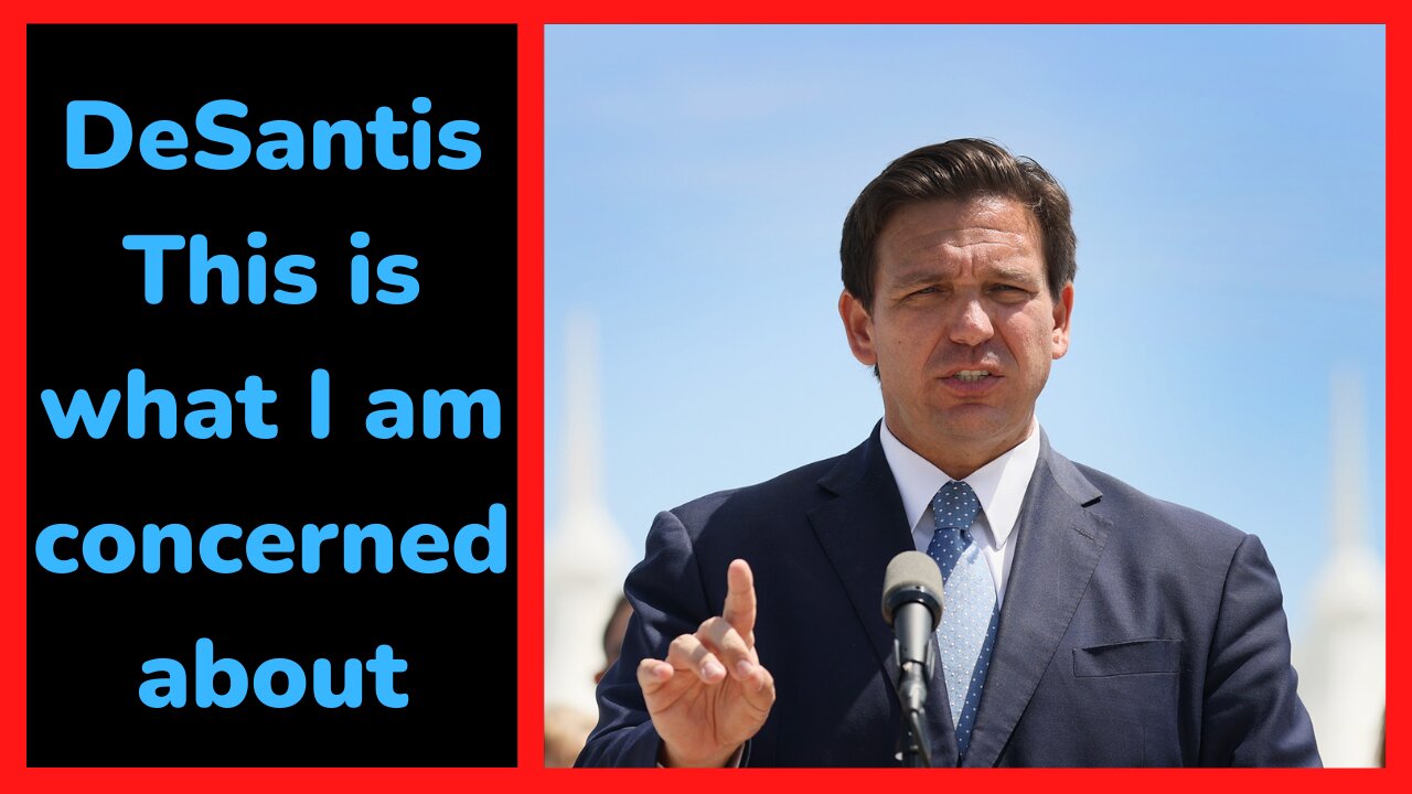 DeSantis is CONCERNED | Trump | Biden | Bongino