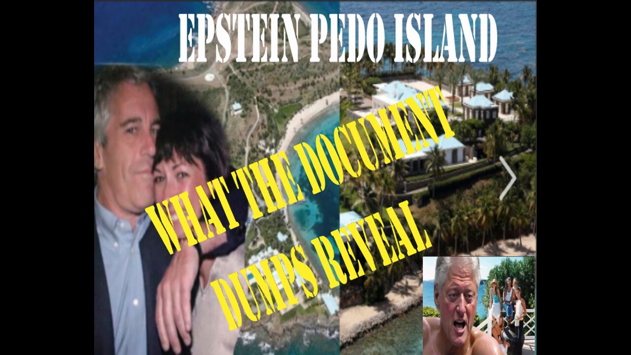 EPSTEIN PEDO ISLAND 2ND DOCUMENT DUMP, IT IS DISGUSTING AND WILL MAKE YOU THROW UP & DISAPPOINTING!!