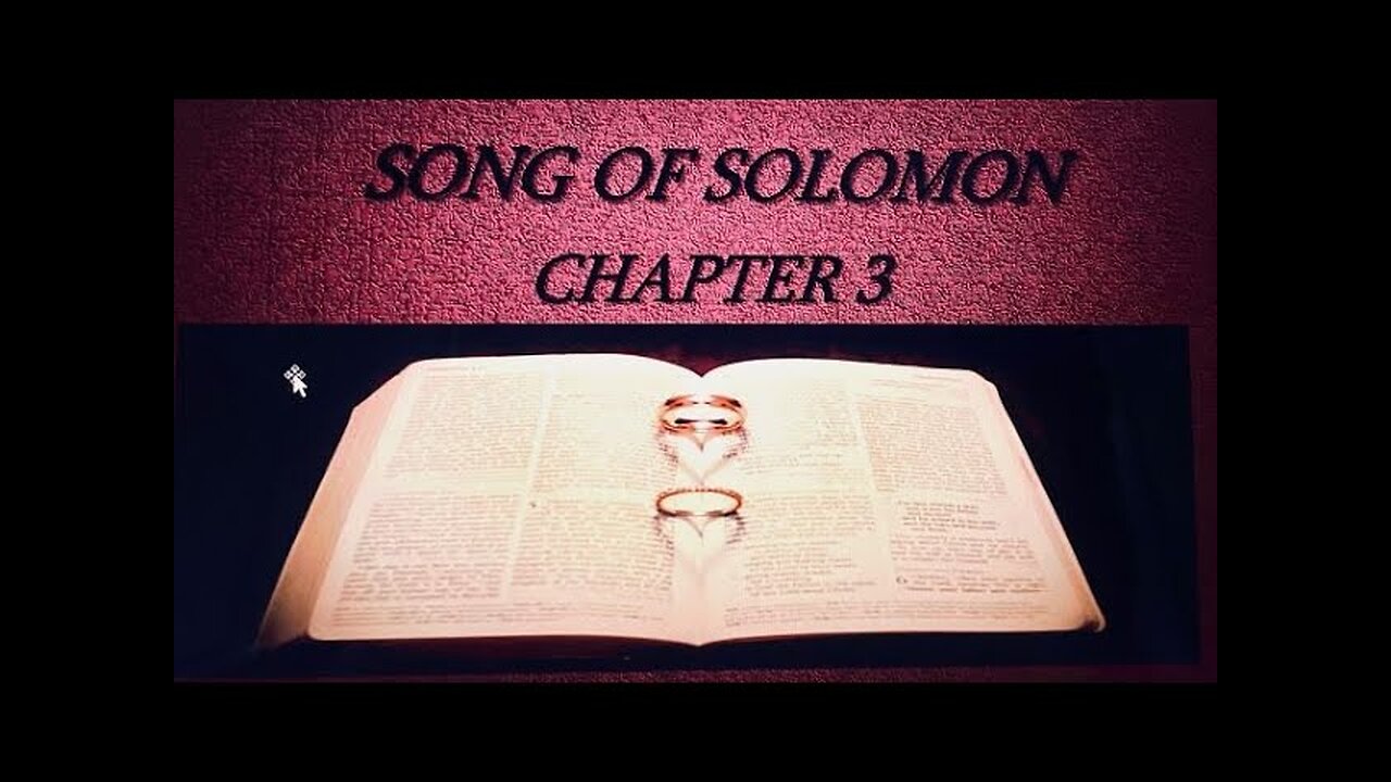 SONG OF SOLOMON CHAPTER 3