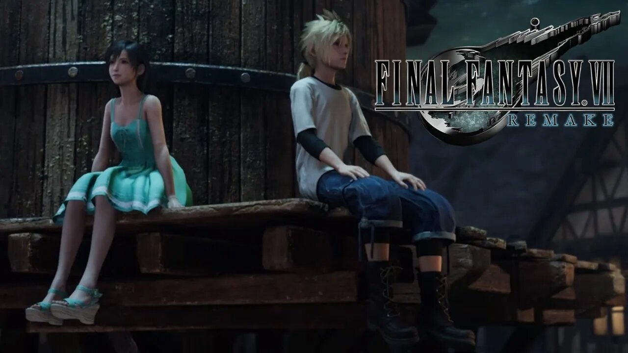 Final Fantasy VII Remake (PS4) - "The Promise" Flashback (with Cloud and Tifa)