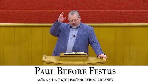 Paul Before Festus