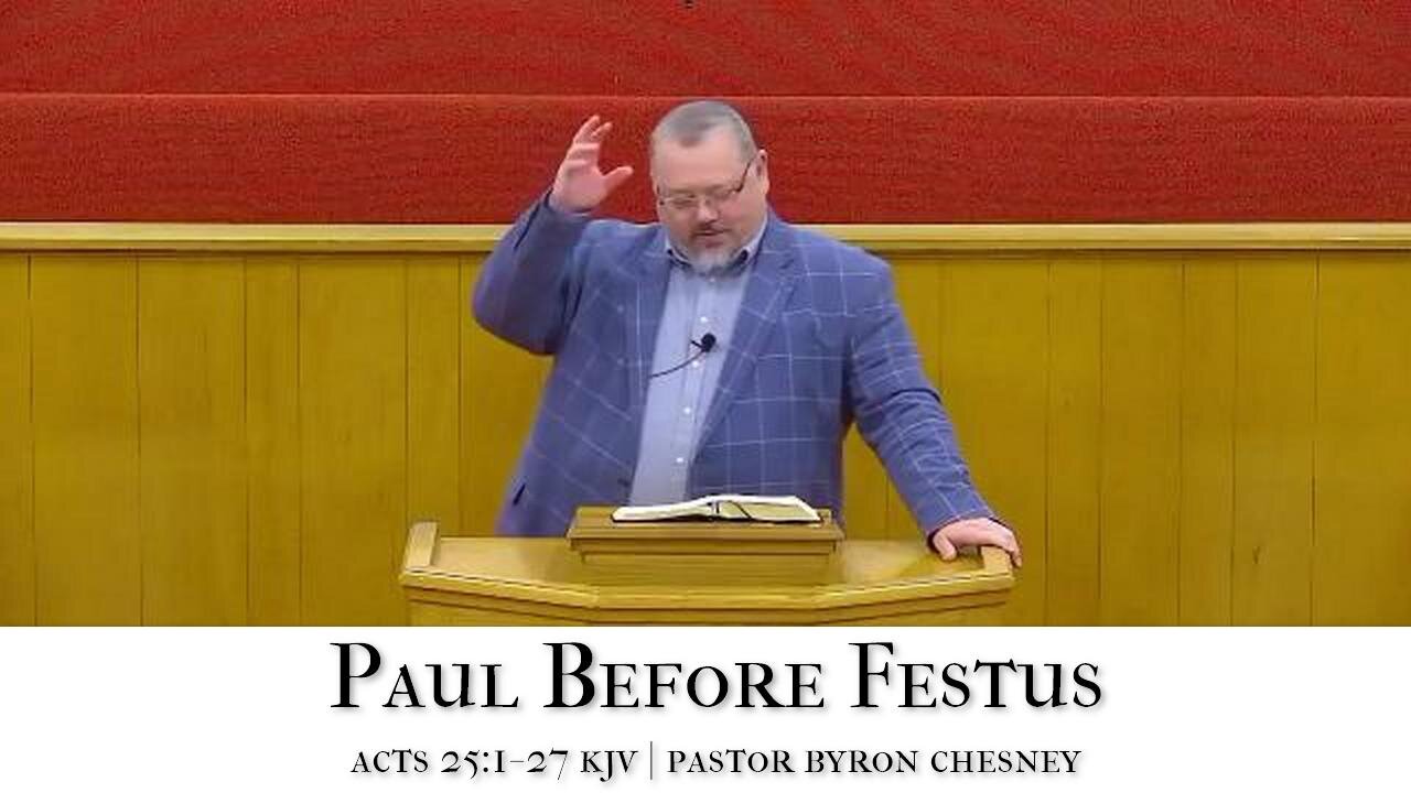 Paul Before Festus