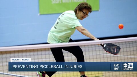 ABC15 Health Insider - Preventing pickleball injuries