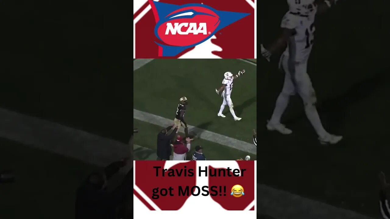 Travis Hunter got MOSS!!! #travishunter #moss #stanford #comeback #buff #coachprime