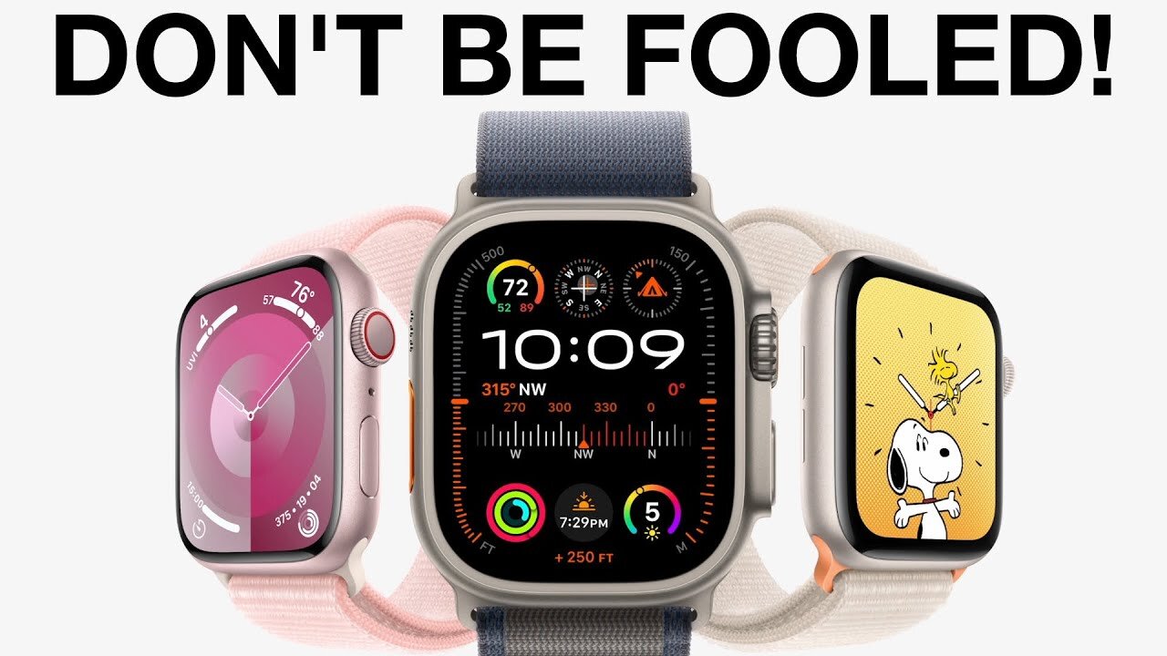 Apple Watch Series 9 VS Ultra 2 VS SE - DON'T BE FOOLED!