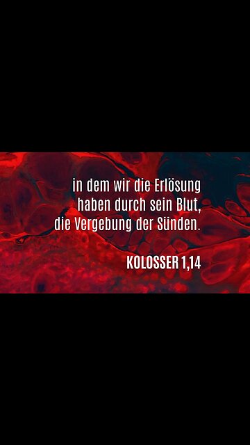 Warum Jesu Blut so wichtig ist