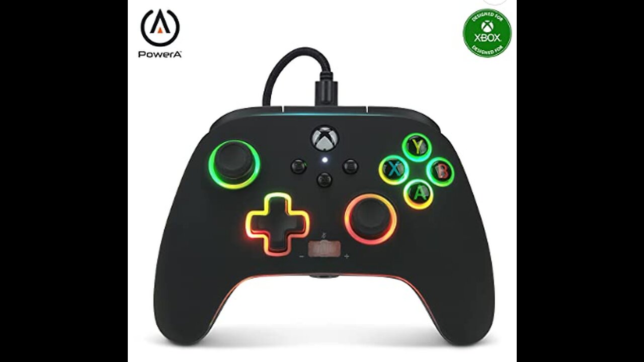 PowerA Spectra Infinity Enhanced Wired Controller for Xbox Series X|S- Black