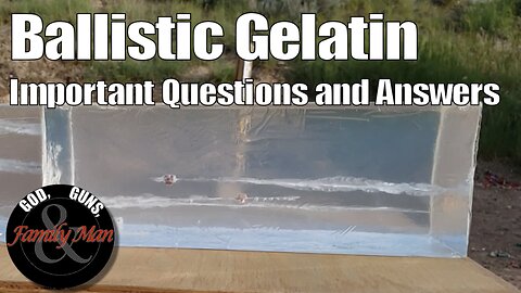 Ballistic Gelatin: Important Questions and Answers