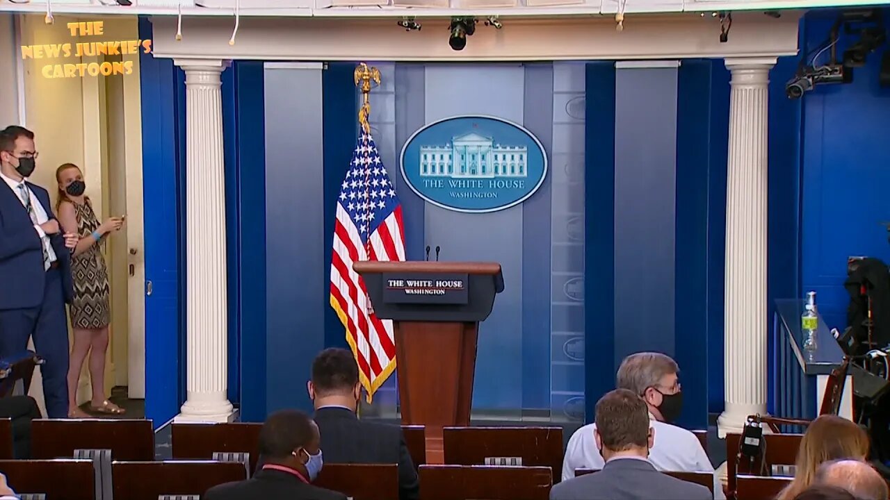 After 2 hours of waiting for Psaki the press found out that briefing has been rescheduled.