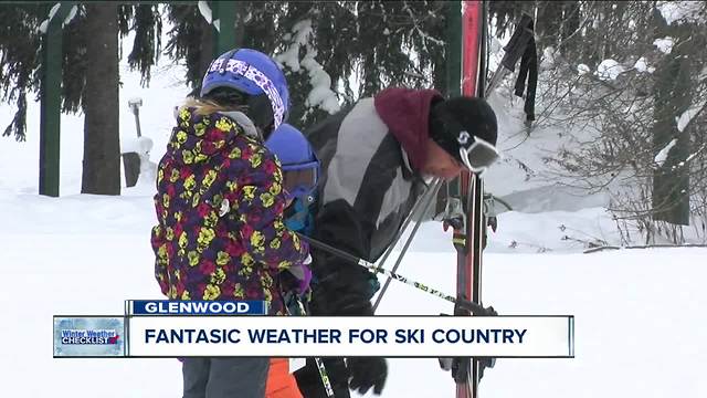 Kissing Bridge welcomes frigid temps & snow