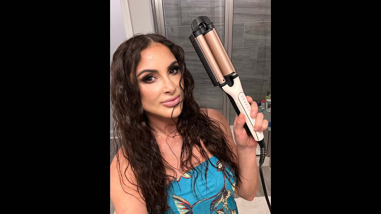 How to get Wet Beach Curl Look with Remington 3 in 1 Hot Tool