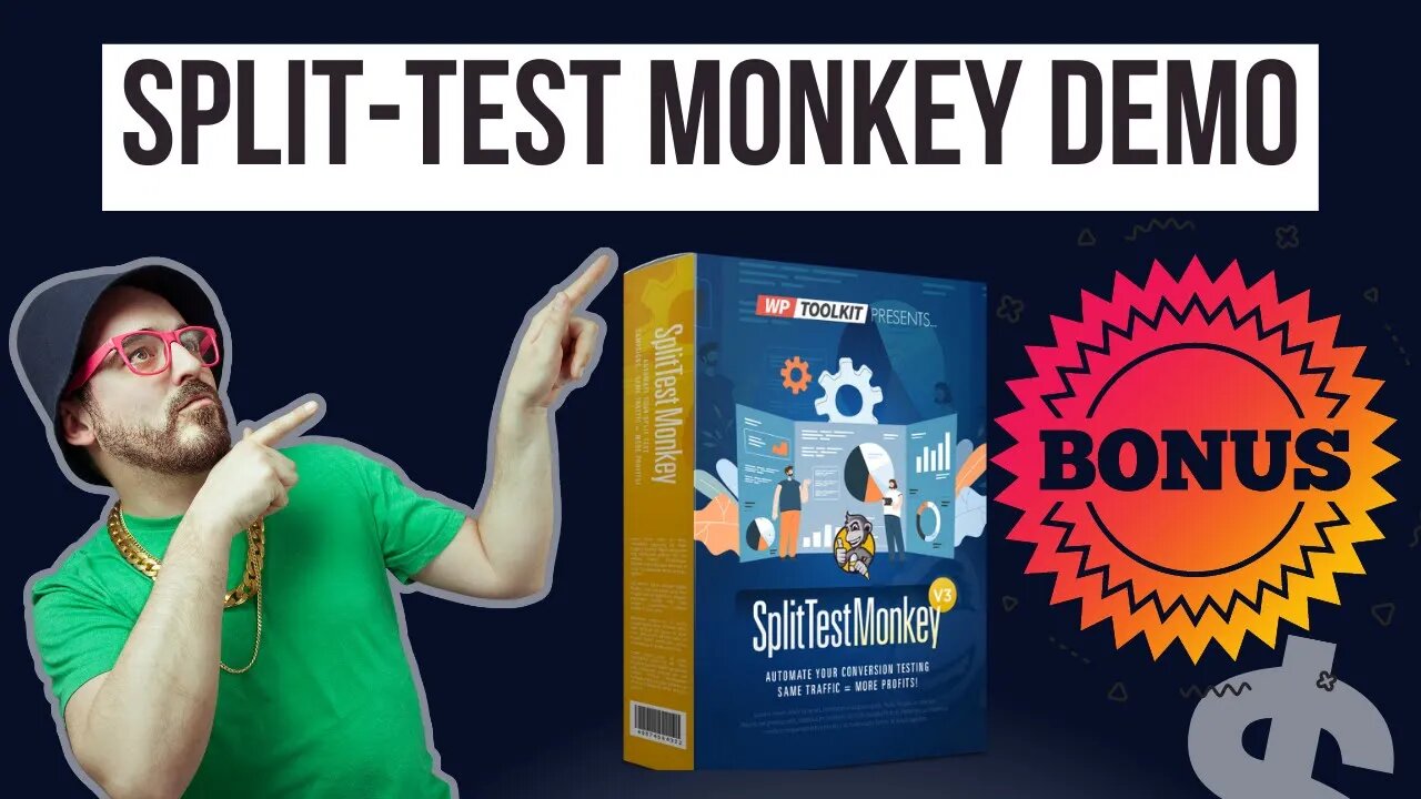 Split Test Monkey Review | Mega Bonuses | Split-Test Monkey Demo