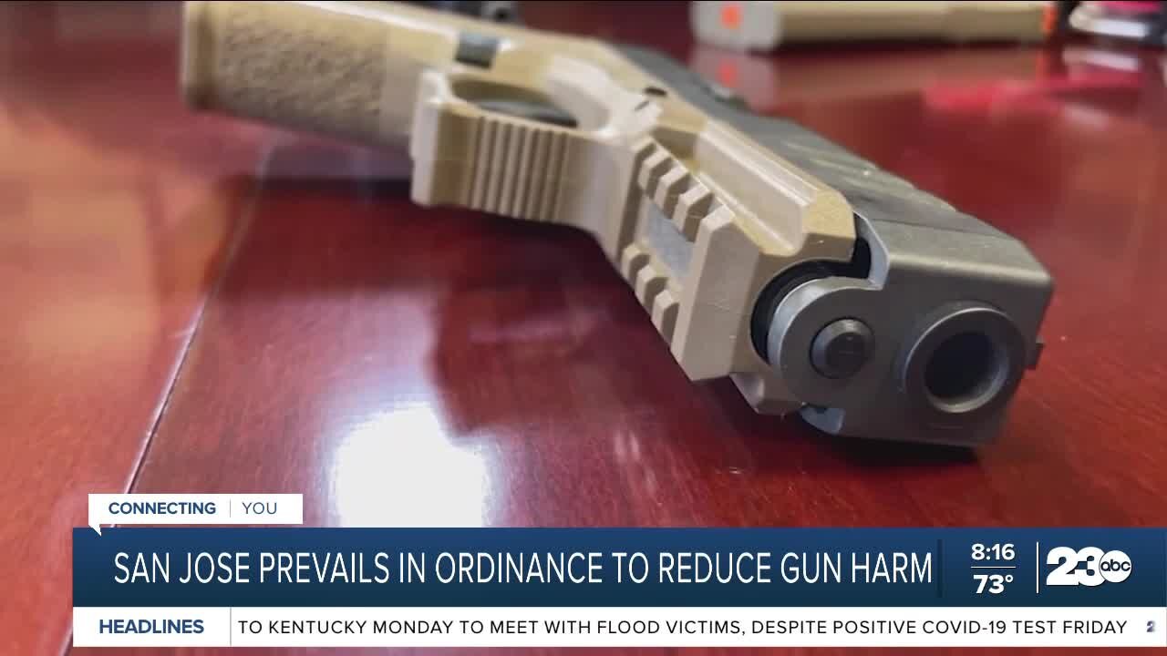 San Jose prevails in ordinance to reduce gun harm