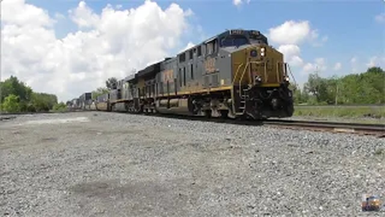 CSX Trains from Greenwich, Ohio May 18, 2024 Part 4