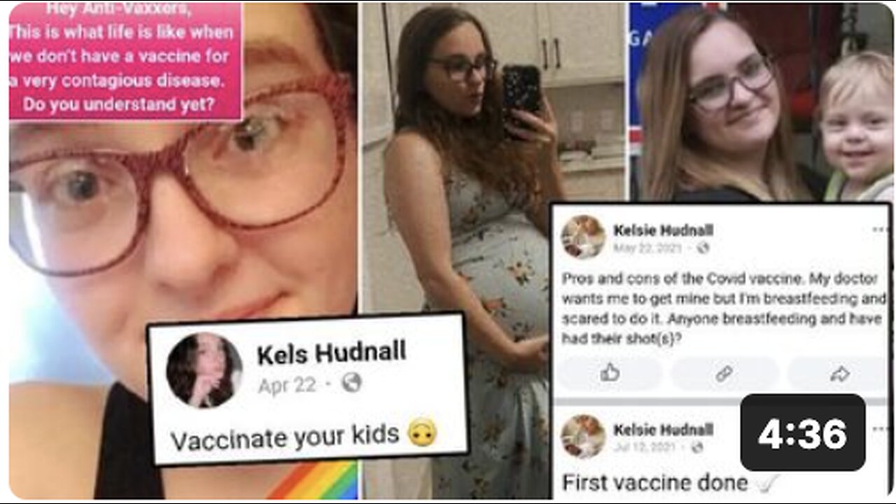 ANOTHER RABID PRO-VAXX PSYCHO SLUT RAN HER MOUTH TOO MUCH...