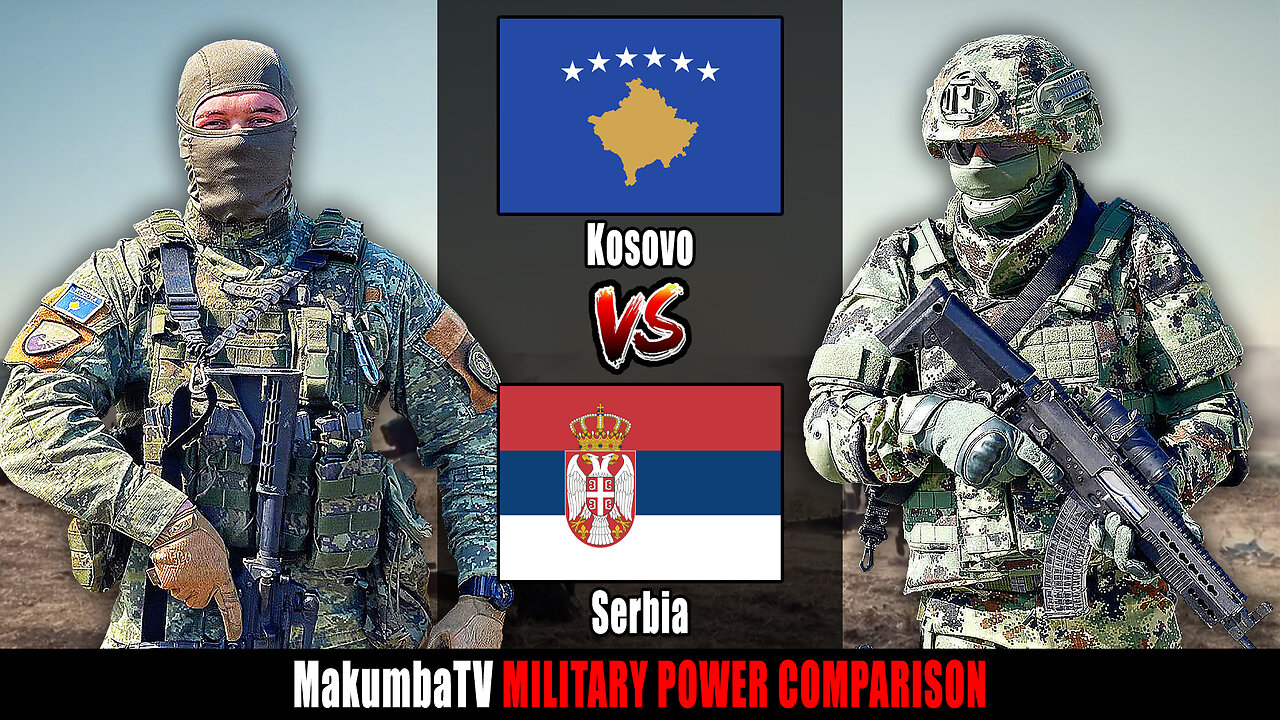 Kosovo vs Serbia 2024 | Military Power