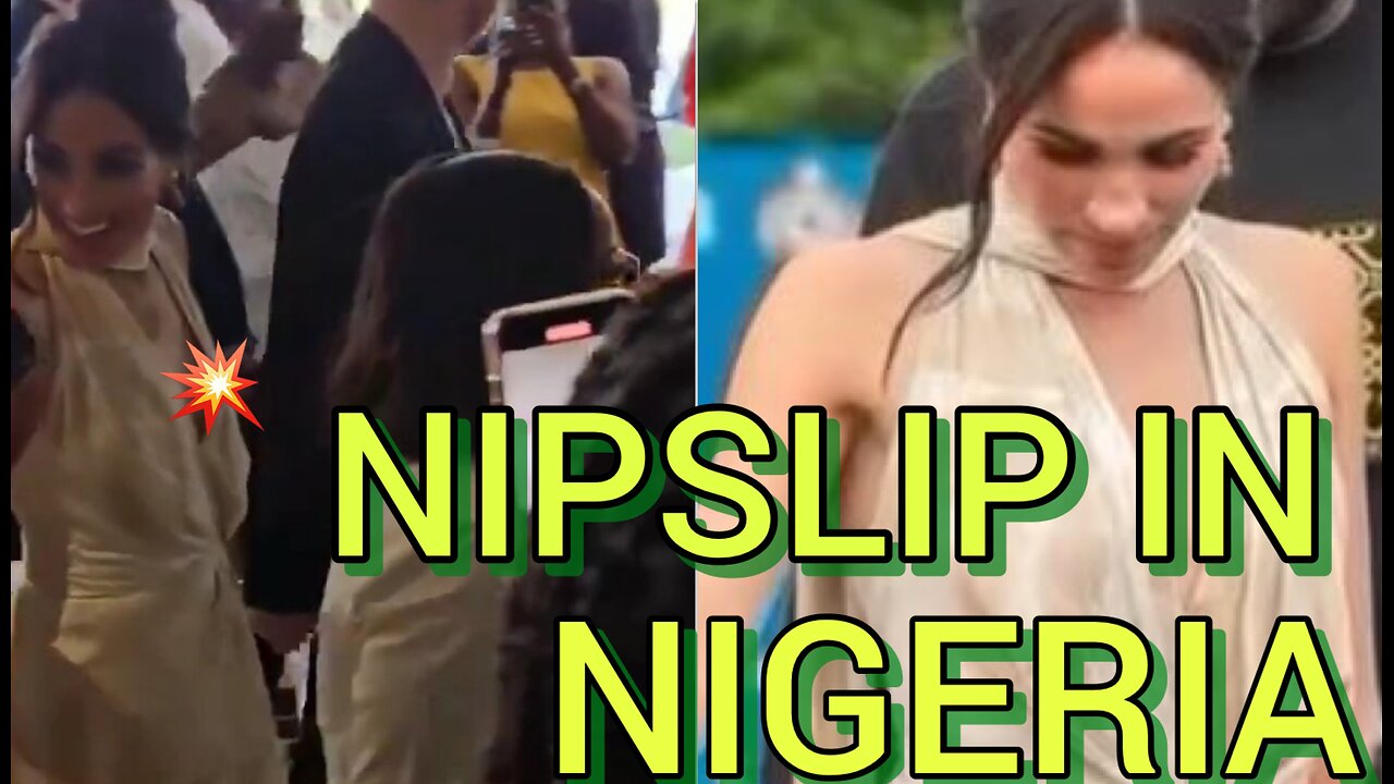 Meghan Markle EXPOSES her BOOBS in Nigeria