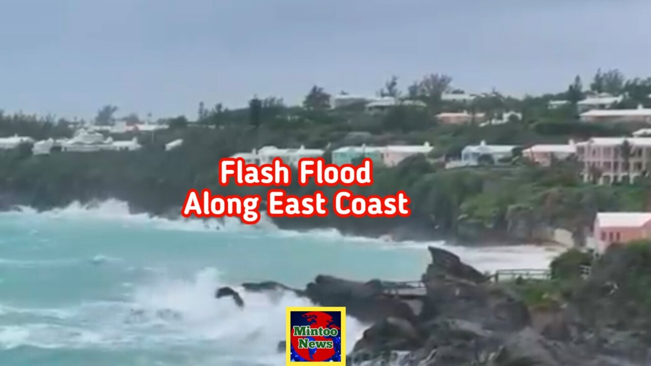 Flash flood warnings up and down East Coast