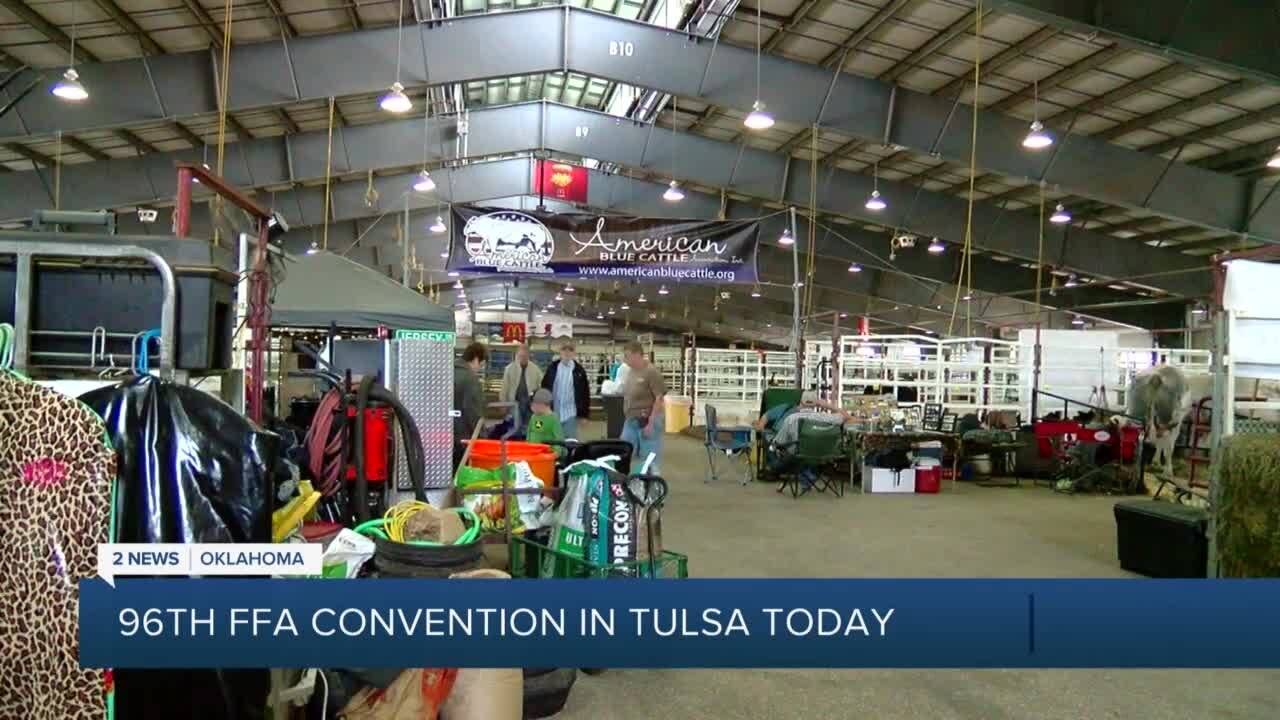 96th Annual FFA Convention in Tulsa today