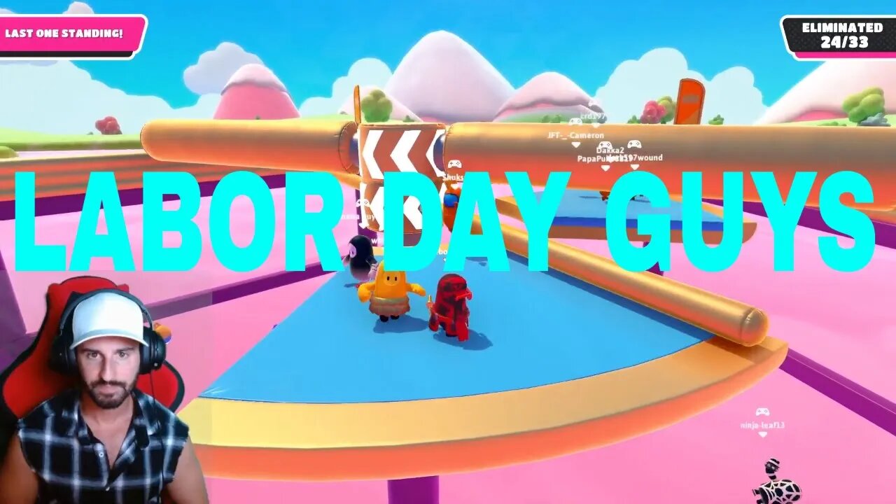 Fall Guys Live Stream- SQUADS/CUSTOMS with Viewers | Session #18