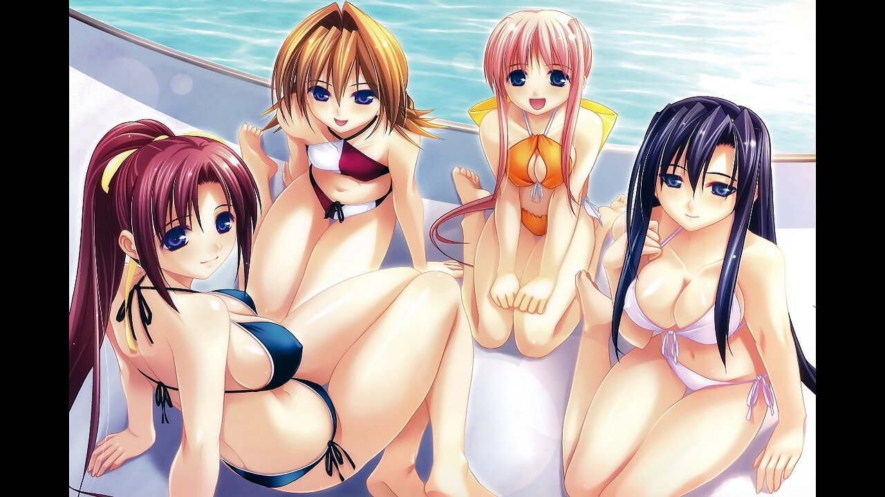 Sun, Sand, and Surf at the beach.