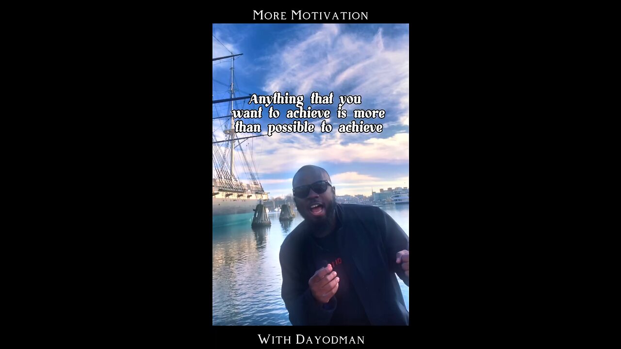 More Than Possible #dayodman #youcandoit #dreams #eeyayyahh #motivation