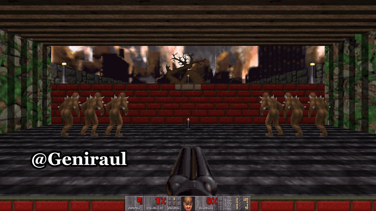 Doom II You Have 1 HP v. 1.0 and v. 2.0 — map 01: Get Your Imps in a Row