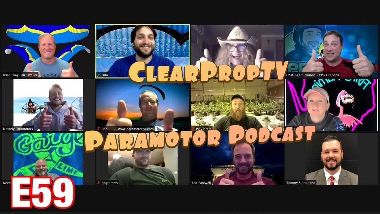 E59 Ryan Roberts with PPG Smoke Clear Prop TV Paramotor Podcast