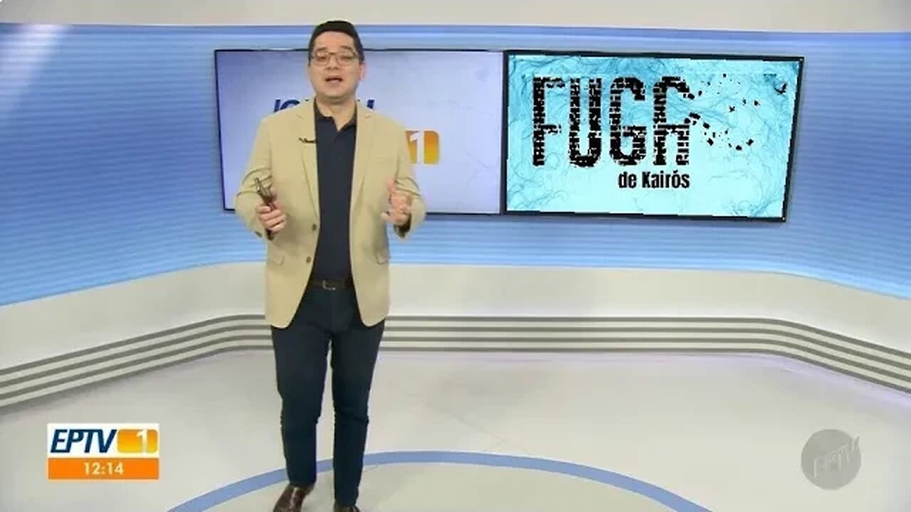 Matéria do curta "Fuga de Kairós" na EPTV (Globo)