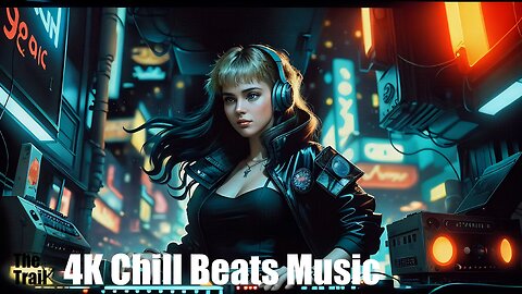 Chill Beats Music - Dance Seize It | (AI) Audio Reactive Cyberpunk | The DJ