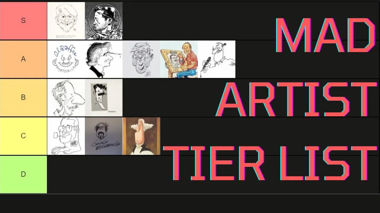 MAD Artist Tier List