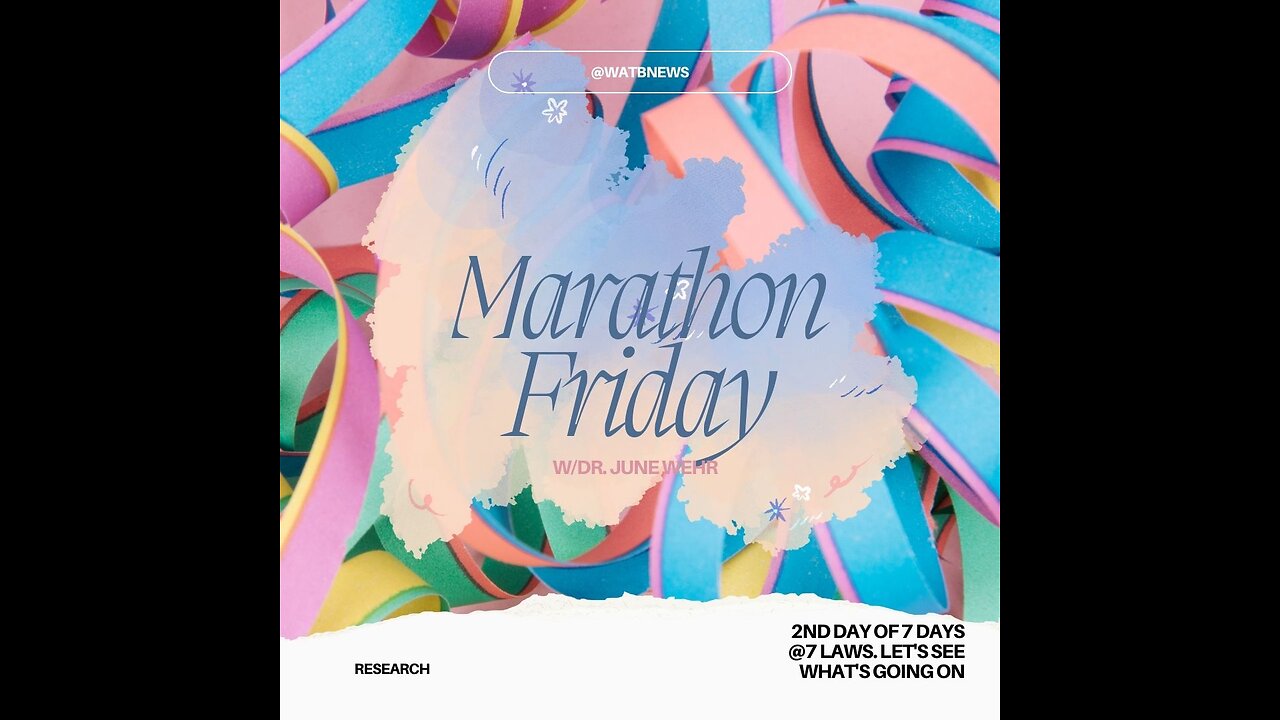 MARATHON Day 2 of 7 Day - Prizes, Prayer, Bible, News, Conversation & All