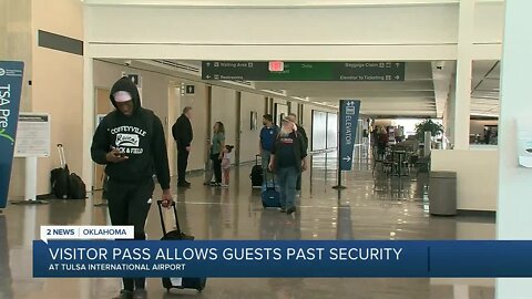 Visitor Pass Allows Guests Past Security