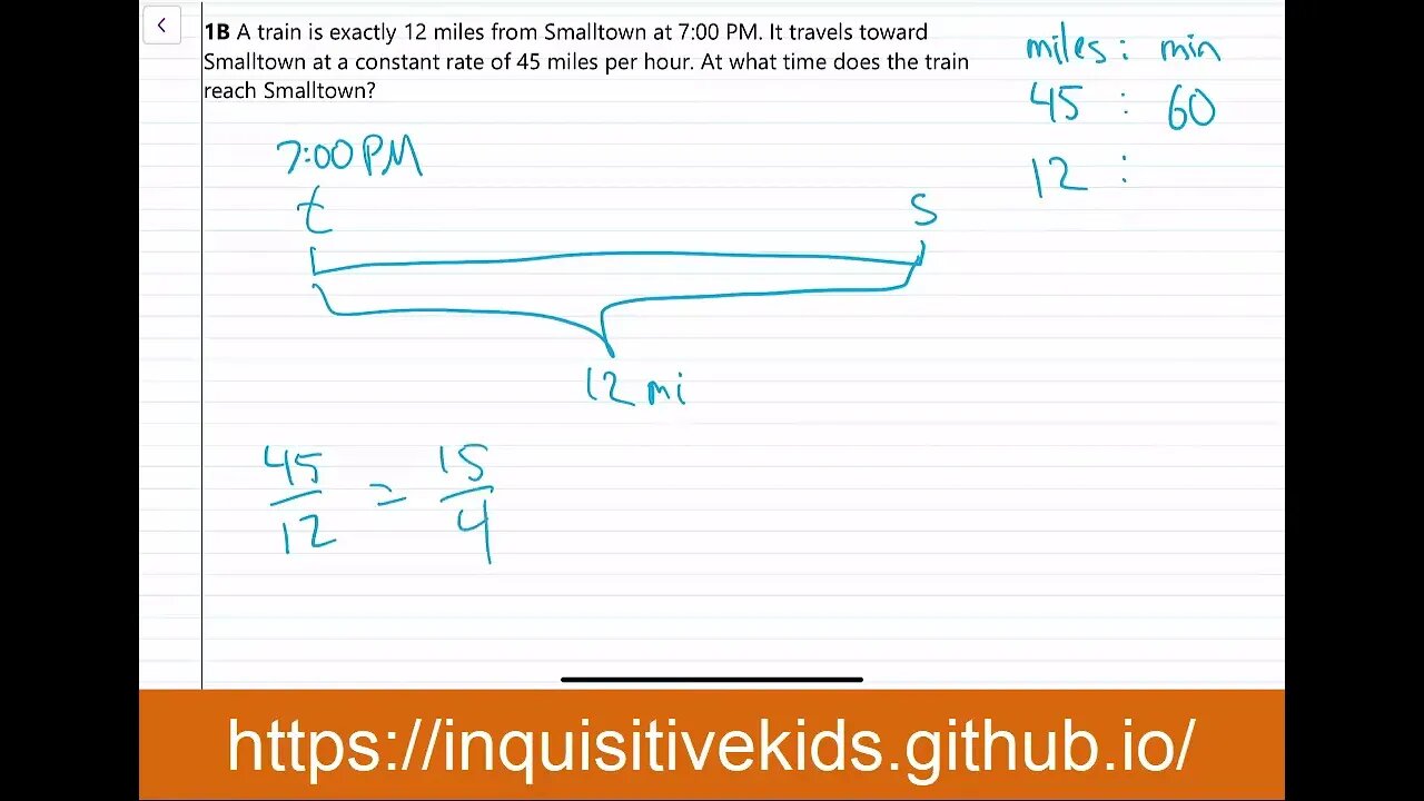 Math Olympiad for Middle School | 2005 | Division M | Contest 1 | MOEMS | 1B