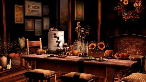 A Cozy Autumn Evening Ambience